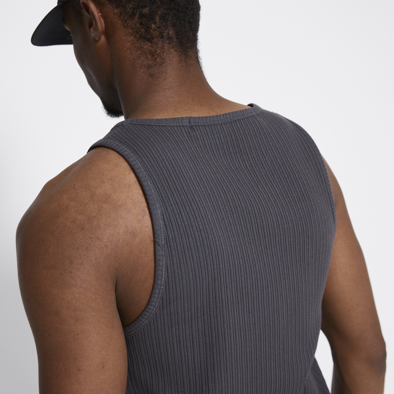Ribbed tank top "Worm"